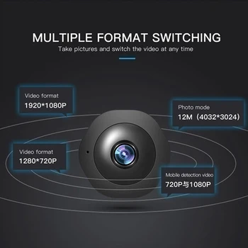 Nye originale HD 1080P H6 Mini DV Kamera Hjem Sikkerhed Kamera Night Vision, Motion Detection Actie Kamera Motion Sensor Camcord