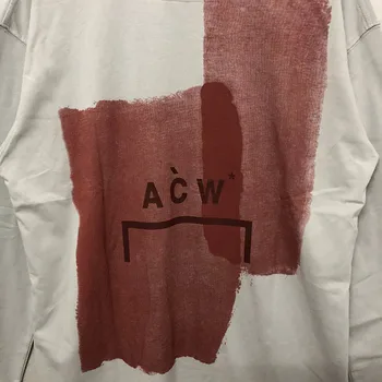 Langærmet EN-KOLD-WALL* Malet T-shirt Mænd Kvinder i den Bedste Kvalitet EN KOLD MUR T-shirts ACW Top
