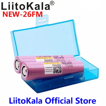 4STK Nye Oprindelige Liitokala 2600mah 18650 batteri ICR18650-26FM Li-ion 3,7 V genopladeligt batteri
