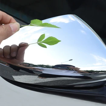 ABS Chrome Carbon Fiber Car Rear View Side Spejl Dække Sagen Shell Trim For Mazda 3 BP Axela 2019 2020 Tilbehør