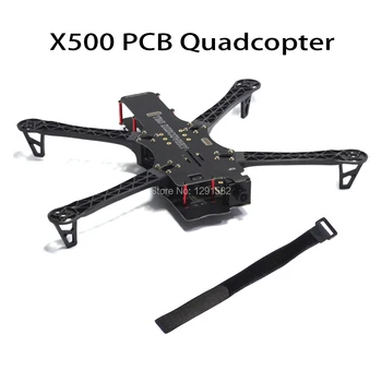 1 sæt Krybdyr X500 500 500mm PCB / kulfiber Quadcopter Ramme-kit til BlackSheep 