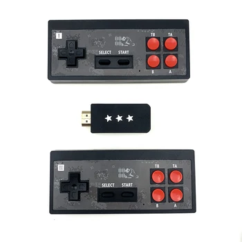 Y2 Plus 4K Video Game Console Bygget i 600 Klassiske Spil Mini Retro Konsol Trådløse Controller HDMI-Kompatibel Output-Dual Play