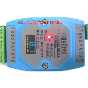 8 kanal NTC termistor temperatur erhvervelse modul MODBUS RTU-protokollen 485