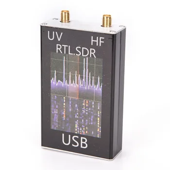 Ham Radio Modtager 100KHz-1,7 GHz Band UV-HF RTL-SDR USB-Tuner Modtager USB dongle med RTL2832u R820t2 Skinke Radio RTL SDR