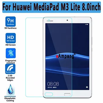 Screen Protector Hærdet Glas Til Huawei Mediapad M3 Lite 8 8.0 ThinTablet PC-Skærm Protektor Til Huawei M3 Lite 8