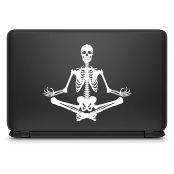 Yoga Skelet Bærbar Sticker til Macbook Pro 16