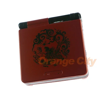 ChengChengDianWan Røde Kinesiske Dragon Limited Edition Fuld Boliger etui til Gameboy Advance GBA SP Sag