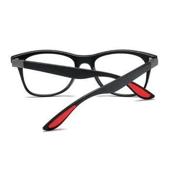 LongKeeper Mode Anti Blå Lys Briller Til Kvinder, Mænd Klar Linse Computer-Briller Ramme Klassiske Firkantede Briller Briller