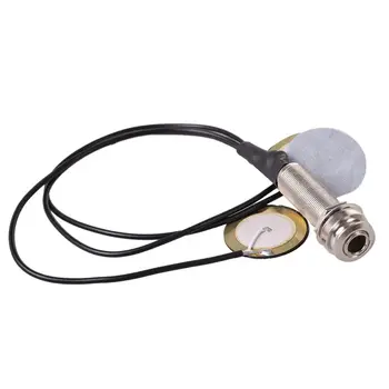 Piezo Kontakt til Mikrofon 3 Transducer Pickupper med udgangen pin stik til Kalimba