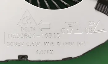 Nye bærbare CPU blæseren Køler radiatoren til Dell Inspiron 15.6