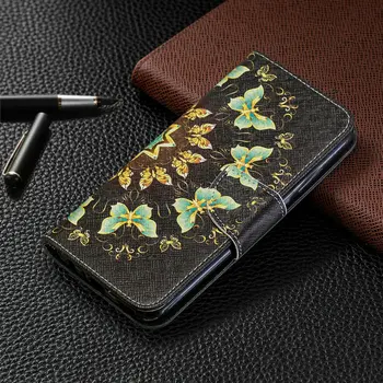 Flip etui til Huawei Honor 20s Tilfælde Mønstrede PU Læder Tegnebog Phone Cover til Ære 20s Smartphone Tilfælde Ære 20 S Stødsikkert