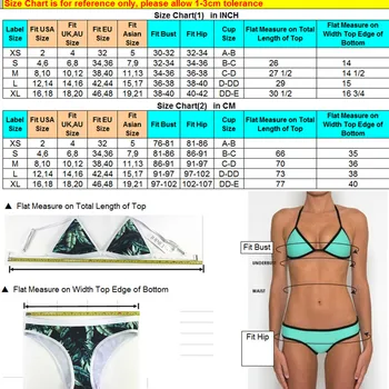 2020 Hot Design Retro Stil Simpel Model Brasilianske Sexet Udskrivning Badetøj Bikini Halterneck Polstret Biquinis Feminino