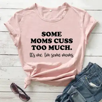 Nogle Moms Bande For Meget nye ankomst bomuld sjove t-shirt sjove mødre liv shirt mama shirts gave til mødre mødre dag gave