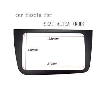 2 Din bil fascia passer til SEAT ALTEA (RHD) Installere Mount Kit dvd-afspiller Panel Plade Fascia Rammen for at Ændre Mount Kit Panel facia