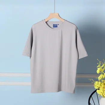 Mænd T-Shirt i Bomuld Toppe Tee Mænd Tshirt Streetwear Udskriver Sommer Kort Ærme Plus size Mandlige t-shirt