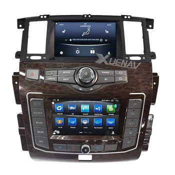 Bilradioen Til Nissan Patrol Y62 2010 2011 2012 2013 2016 2017 2018 2019 2020 Dual screen oprindelige bil stereo 360 camer