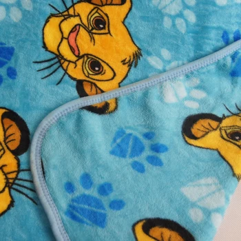 Disney Simba Løvernes Konge Nala Flannel Tæppe Kaste til Baby Piger Drenge Dække En Mikro Peluche 30x40incehs