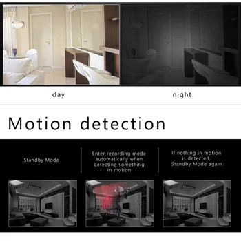 MC52 Night Vision Micro Mini Video Kamera Mindste Skjult 1080P HD-Videokamera Infrarød Cam Motion Detection DV Kamera DVR