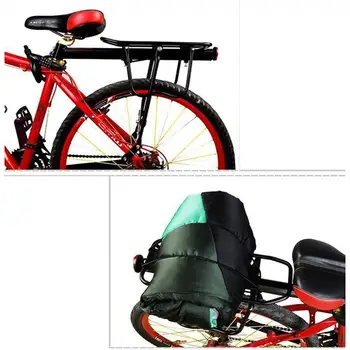 Cykel bagagebære Aluminium Fragt Bageste Rack Cykling Sadelpind Taske Holder Stand for 20-29 inch cykler med Installere Værktøjer