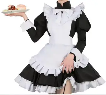 Anime Skæbne Grand For ophold nat nul sabel Astolfo Stuepige Outfit Lolita Kjole part alice halloween cosplay kostume