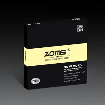 Zomei 52/55/58/62/67/72/77/82mm HD MC UV-Filter Slank Optisk Glas MCUV Linse Filter til Canon Nikon Sony, Pentax Fujifilm Kamera