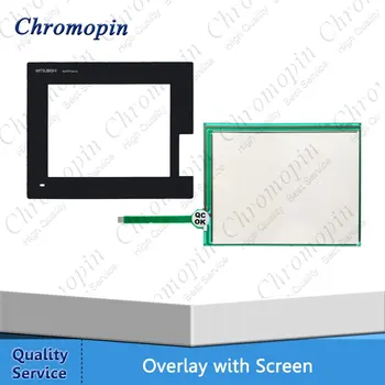 Touch-panel til Mitsubishi GT1455-QTBD GT1455QTBD HMI med Beskyttende Film digitaliseret 365 dage Garanti for screen glas