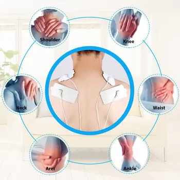 TENS EMS Enhed, 8 Modes Digital Palm-Enhed Bedste smertelindring Maskine til Nakke, Lænde-Muskel Stimulator Therapy Body Massager