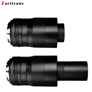 7artisans 60mm f2. 8 1:1 Manuel Makro Fokus Objektiv med APS-C Canon EOS M50 M6 Sony E-Mount M4/3 GH5 Fuji X-mount Mirrorless Kamera