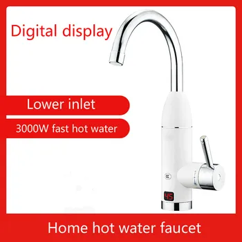 3000W Electric instant hot water faucet varme køkken vand hurtig opvarmning af vand varmelegeme hjem bruser badekar lille køkken skat