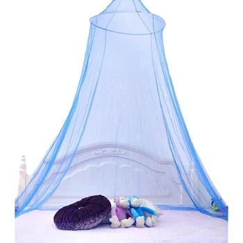 Prinsesse Myggenet Blonder Dome Bed Baldakin til Børn Piger Flyve Insekt 4 Farve