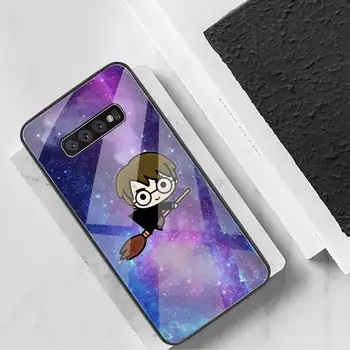 Harries Potter Cartoon Movie Design Telefon, Sag Hærdet Glas Til Samsung S20 Plus S7 S8 S9 S10 Plus Note 8 9 10 Plus
