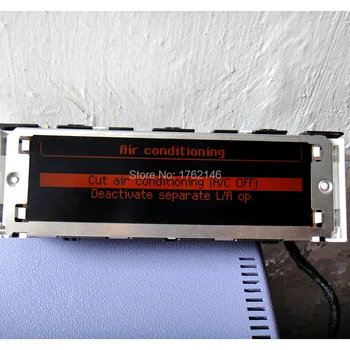 Ægte & Oprindelige Røde LCD-Skærm Ur rød overvåge 12 pin Aircondition display For Peugeot 407 Citroen C5 RD4