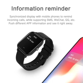 LISM P8 1,4 tommer Smart Ur til Mænd med Fuld Touch Fitness Tracker Blodtryk Smart Ur Kvinder Smartwatch til Xiaomi