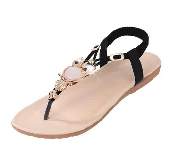 STAN HAJ Kvinder sko sandaler comfort sandaler kvinder sommer sko classic rhinestone 2019 mode af høj kvalitet kvinder sandaler