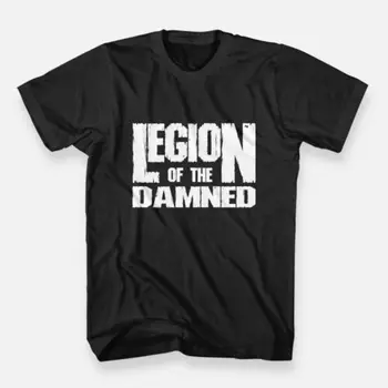 Legion of the Damned Death Metal Korte Ærmer Sort T-shirt Sommer Korte Ærmer Bomuld, T-Shirt, top, tee