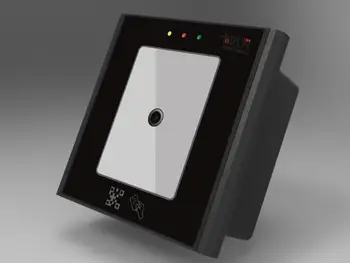 125khz 13,56 Mhz Wiegand Sensor Nærhed Hærdet glasplade Automatisk QR-Kode RFID-Læser, USB
