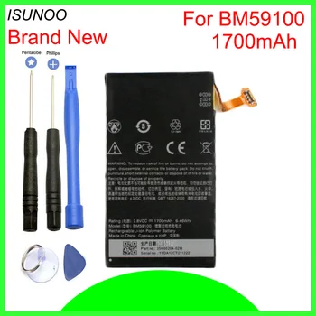 ISUNOO 1700mAh BM59100 Batteri Til HTC 8S A620e Windows Phone 8S Rio A620t A620d Telefonens Batteri Med Reparation Værktøjer