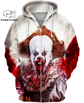 PLstar Kosmos horror film, Det Hjemsøgte Hus Halloween 3d-hoodies/Sweatshirt Vinter efteråret sjove Harajuku streetwear-7
