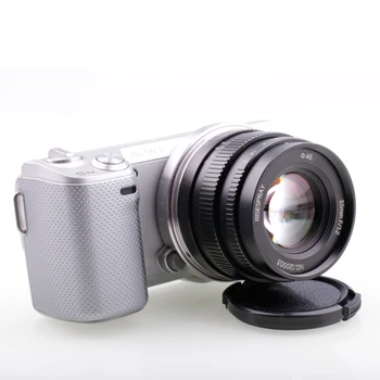 RISESPRAY Kamera linse 35mm F1.2 Prime Linse til Canon EOS-M EF-M mount M1 M2 M3-M5 M6 M10 Kamera J