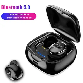 Nye XG12 TWS Trådløse Bluetooth-5.0 Enkelt Øretelefon 5D Stereo HIFI Sound Sport I-Hovedsæt, Håndfri Gaming Headset med Mic