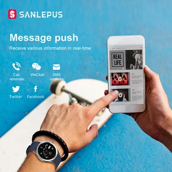 2020 NYE SANLEPUS Smart Ur Sport pulsmåler Trænings-og Vandtæt Armbånd Mænd Kvinder Smartwatch Til Android Apple Xiaomi