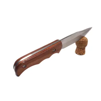 Fixed Blade Knife Jagt Nytte Udendørs Knive Overlevelse Lomme Taktiske Camping Kniv Håndtag af Palisander 5Cr15 Blade EDC Værktøj