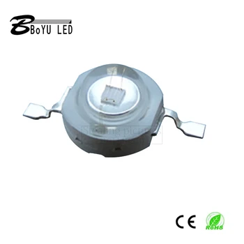 High-power LED 3W 365nm 3V ultraviolette UVA DIY, der anvendes til håndholdte penge detektor lommelygte og søm lampe