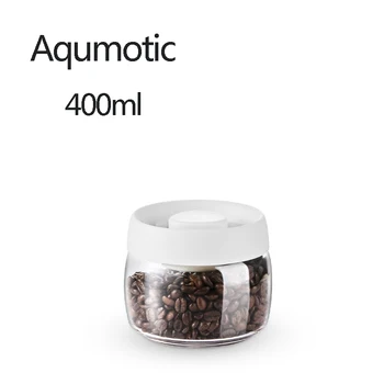 Aqumotic Vakuum Jar Coffee Bean Udstødning Luften Holde sig Frisk Te Juice Flaske Anti-oxidation fugtafvisende Tank