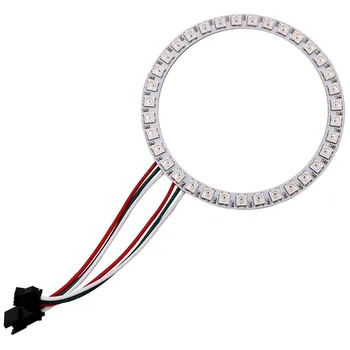 1stk Adresserbare WS2812B SK6812 16/35/45 Lysdioder Pixel Ring Moduler dc 5 v RGB Fuld Farve LED-Ring Lampe Lys til arduino Diy Kit
