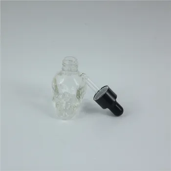 20pcs/masse 8ML Kraniets Form Glas Pipette Flaske Glas Pipette Pipette Til Æteriske Olier, Aromaterapi Lab Kemikalier