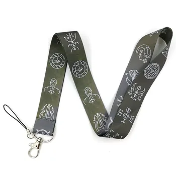 10stk Viking Symboler halsrem Nøglering-Snor Til Nøgler USB-ID Badge Indehaveren Mobiltelefon Stropper Hænger Reb Nøglering Nøglesnore