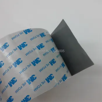10mm x 30m /Roll ,3M PE foam 1.1mm thick Gray foam tape 3M 1600TG
