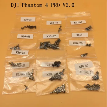 1 komplet Sæt Reservedele Originale Skruer Kit Reparation Udskiftning af Dele Til DJI phantom-4 pro V2.0 Drone