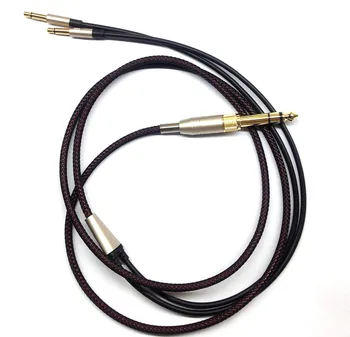 Udskiftning Lyd opgradere Kabel Til Denon AH-D600 D7100 Hovedtelefon Sort 1,5 m/4.5 m